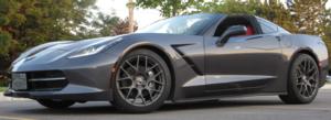 Chevrolet Corvette with TSW Nurburgring